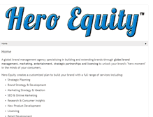 Tablet Screenshot of heroequity.com
